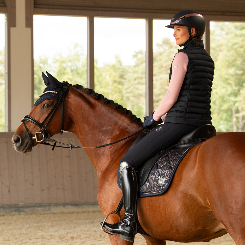 Eskadron Glossy Heritage Saddlecloth Heritage AW23 - Navy-2